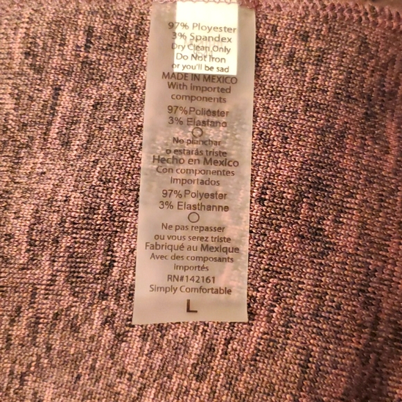 LuLaRoe Cozy Sarah Cardigan Lg - Picture 4 of 4